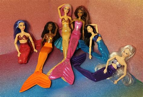 Doll Mermaid tail Only fits Barbie and Other 11.5in/12in Fashion Dolls - Etsy