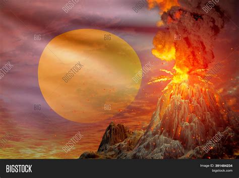 Stratovolcano Blast Image & Photo (Free Trial) | Bigstock