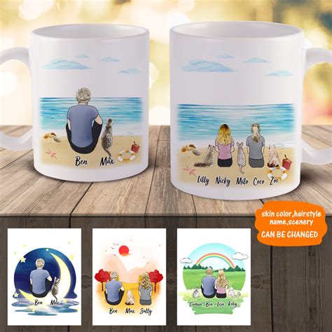 Christmas Mugs For Family. Personalized Family Mugs. Personalized Christmas Mugs For Family with ...