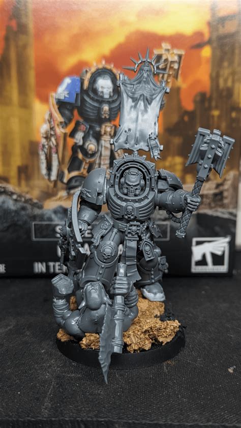 I love the new Terminator chaplain : r/Warhammer40k