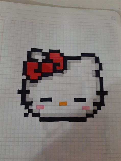 Pixel Art Sanrio | Tutorial de dibujo, Lindos dibujos fáciles, Arte de píxeles fácil