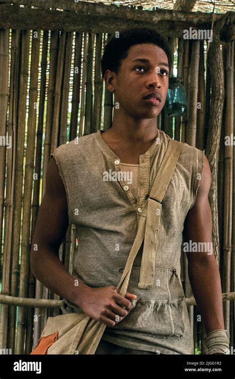 JACOB LATIMORE, THE MAZE RUNNER, 2014 Stock Photo - Alamy