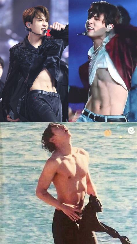 BTS Jungkook's shirtless pics, times when K-pop star flashed his abs for ARMY