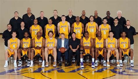 2008-2009 Laker Championship Team | Los angeles lakers, Lakers, Nba ...