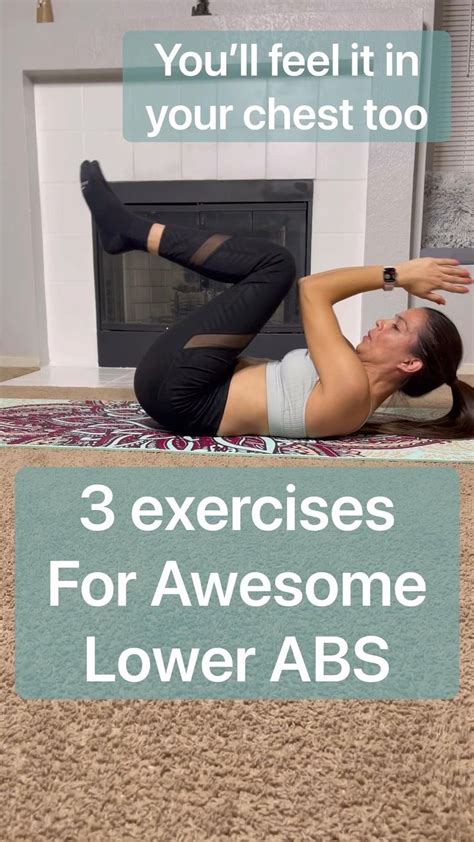 3 Exercises for Awesome ABS | Abs workout, Lower abs workout, Workout ...