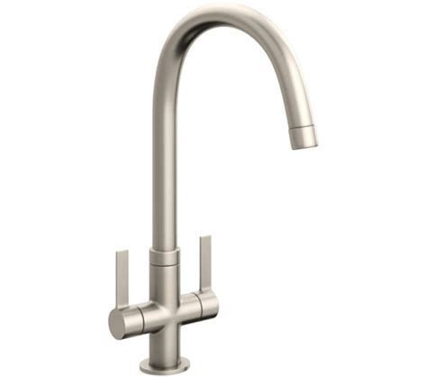 Abode Pico Brushed Nickel Monobloc Kitchen Mixer Tap | AT1227