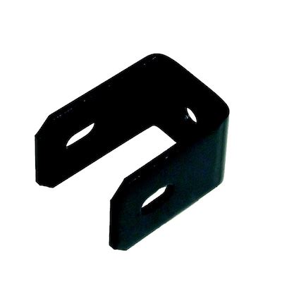 2-Pack Black Metal Fence Universal Bracket Decorative Metal Fence at Lowes.com