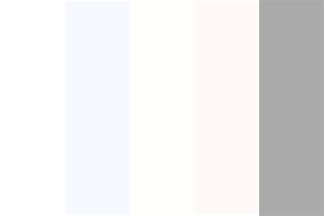 different shades of white Color Palette