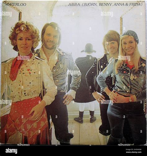 1974 Abba Waterloo Lp Record Album Sleeve Vinyl 1970s Stock Photo - Alamy