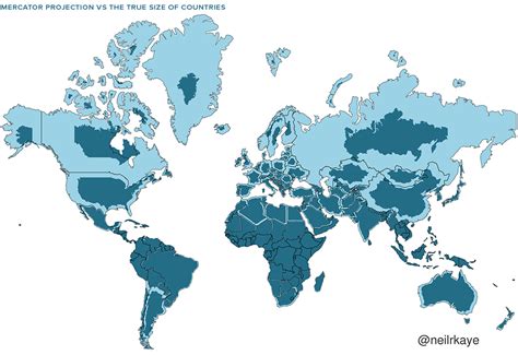 Animated Maps Reveal the True Size of Countries (and Show How ...