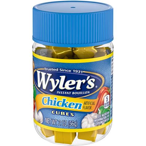 Wyler's Chicken Bouillon Cubes | Hy-Vee Aisles Online Grocery Shopping