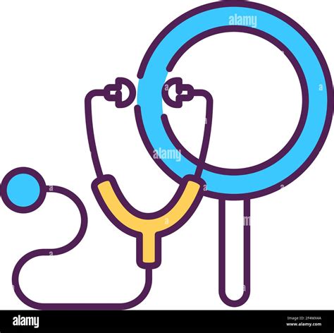 General practitioner doctor RGB color icon Stock Vector Image & Art - Alamy