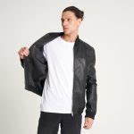 Men's Fine Milled Leather Bomber Jacket - Barneys Originals