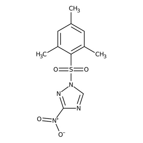 1-(Mesitylene-2-sulfonyl)-3-nitro-1,2,4-triazole, 98%, Thermo Scientific Chemicals, Quantity: 1 ...