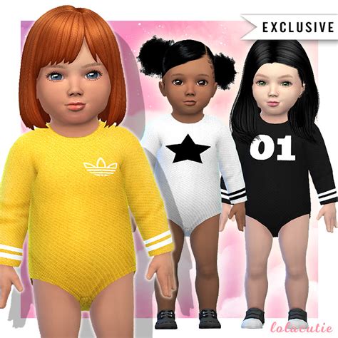 [lolacutie] Trendy Onesie Infant CC for The Sims... - Sims Galaxy