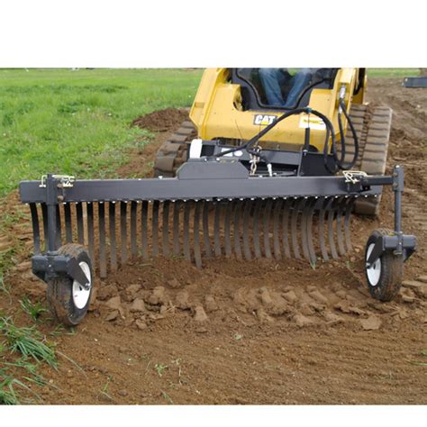 FFC Grader Rake Attachment for Skid Steer Loader | Skid Steer Solutions