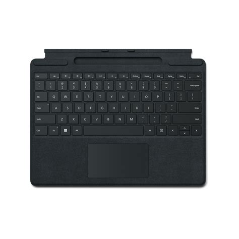 Microsoft Surface Pro Signature Keyboard - Keyboard - with touchpad, accelerometer, Surface Slim ...