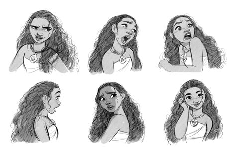 Moana facial expressions - Disney's Moana Photo (40073623) - Fanpop