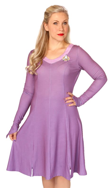 Star Trek - Star Trek Deanna Troi Women's Costume Dress - Walmart.com - Walmart.com