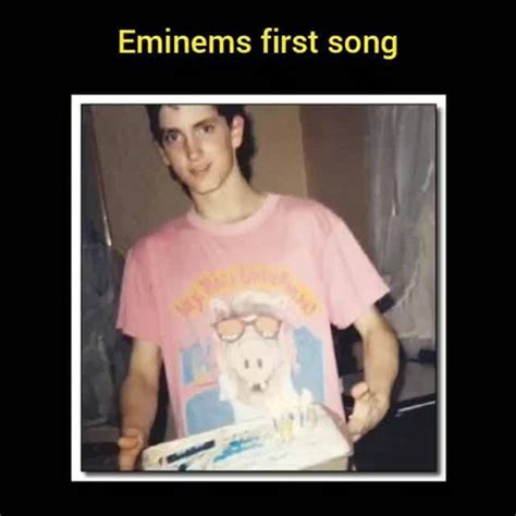 Eminems first song - iFunny