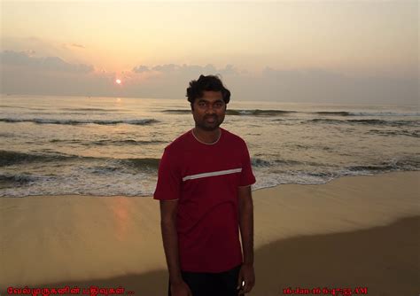 Besant Nagar Beach Sunrise View - Exploring My Life