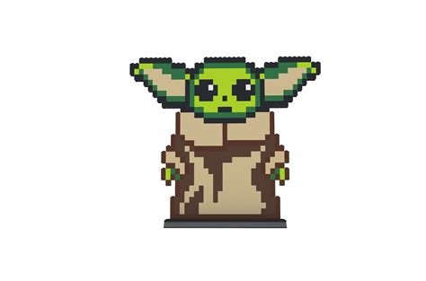 LEGO MOC Baby yoda by neroz | Rebrickable - Build with LEGO