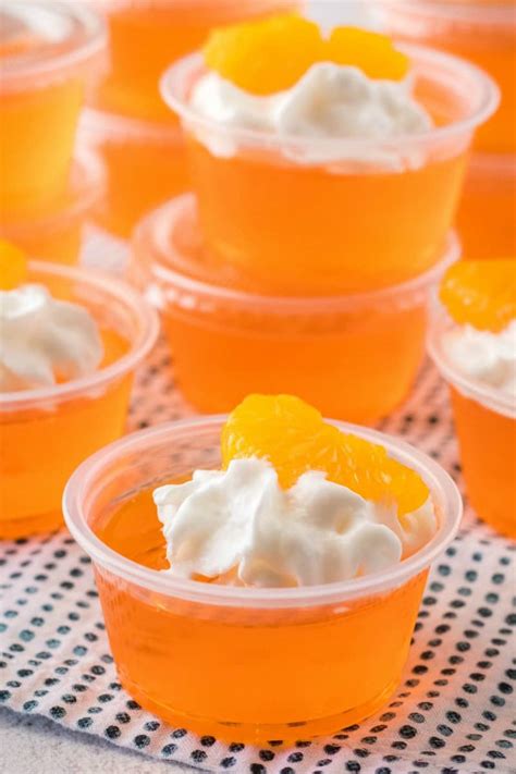 Creamsicle Orange Jello Shots • Bread Booze Bacon