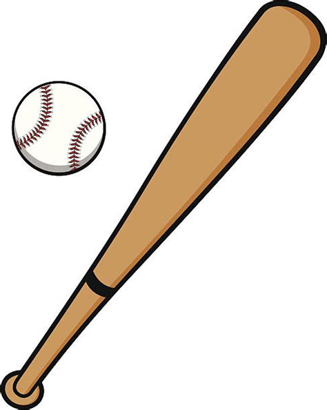 Cartoon Baseball Bat Clip Art, Vector Images & Illustrations - iStock