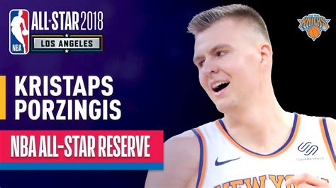 Kristaps Porzingis All-Star Reserve | Best Highlights 2017-2018 - YouTube