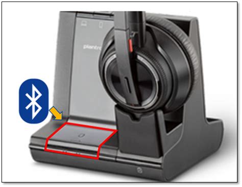 Pairing the Plantronics Savi 8200 Series Headset with a Bluetooth ...