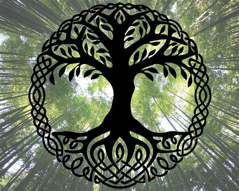 Viking Tree of Life Yggdrasil Decal Norse Pagan Asatru | Etsy