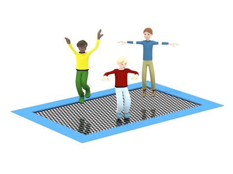 Trampoline Large - Playground Equipment by Action Play & Leisure