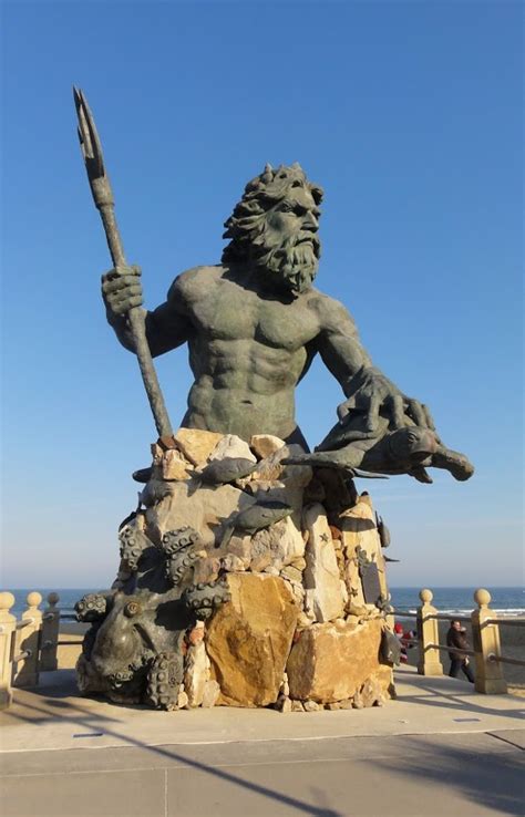 The King Neptune Statue - Virginia Beach, Virginia