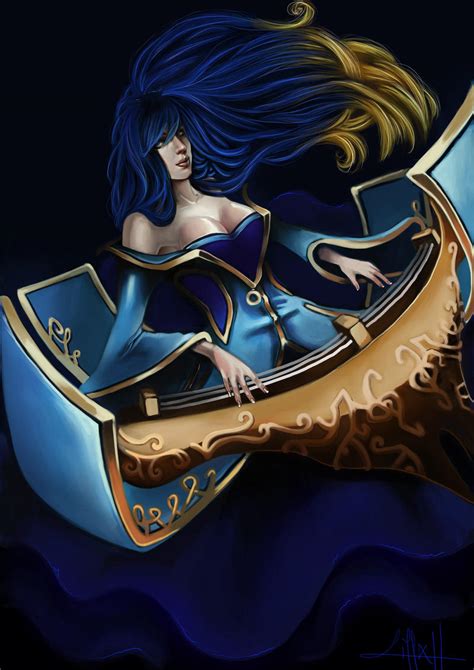 Fan Art - Sona by Pink-Malice on DeviantArt