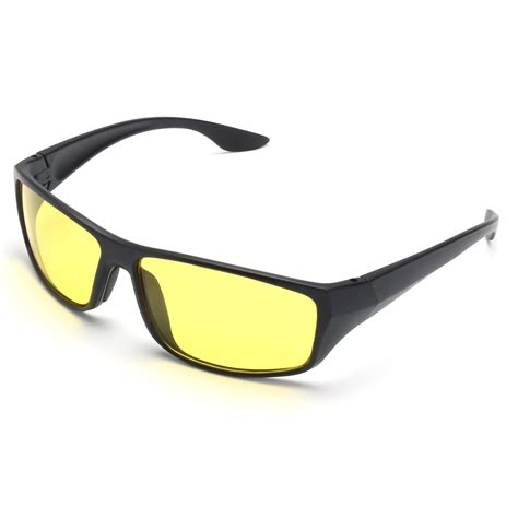 Unisex Night Driving Glasses Polarized Anti Glare Night Vision Driver Safety Sunglasses ...