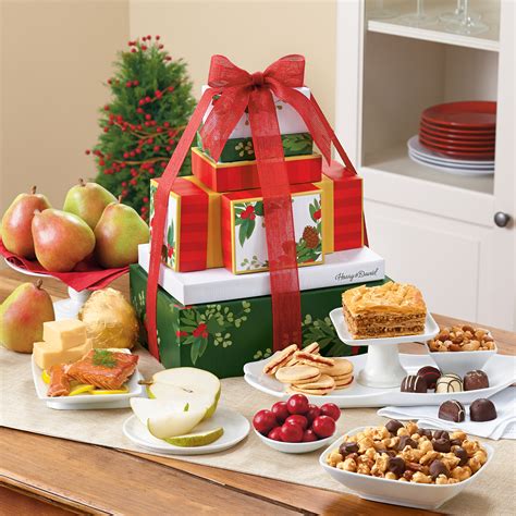 Deluxe Holiday Tower of Treats® Gift | Gift Towers | Harry & David