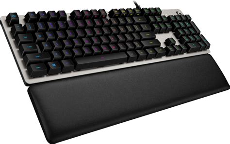 Best Buy: Logitech G513 RGB Wired Gaming Mechanical Romer-G Tactile Switch Keyboard Silver 920 ...