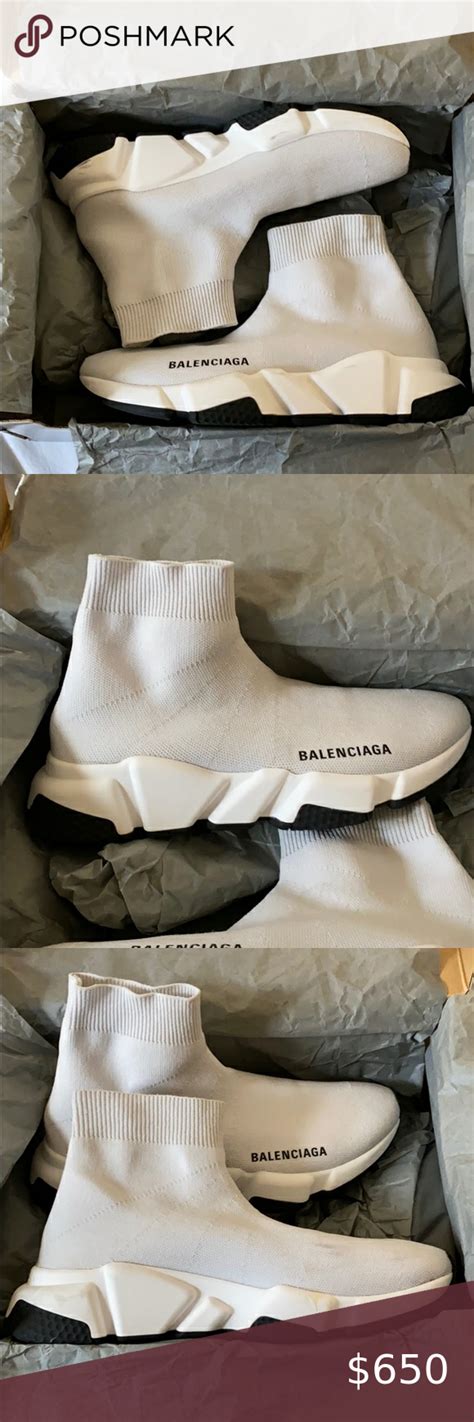 Used once Balenciaga speed sneakers Used once just needs to be wiped down, authentic, being ...