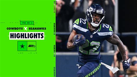 2023 Preseason Week 3 Seahawks vs. Cowboys Full Highlights