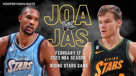 Team Joakim vs Team Jason Full Game Highlights | Feb 17 | 2023 NBA Rising Stars Game - YouTube