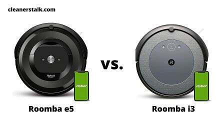 iRobot Roomba e5 vs. i3 Complete Comparison - Cleaners Talk