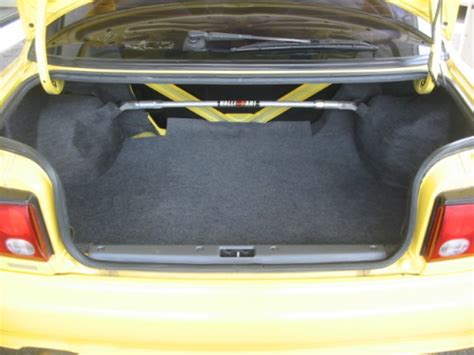 Modified Wira Mitsubishi Lancer Evolution: Nice Yellow Evo3 Interior