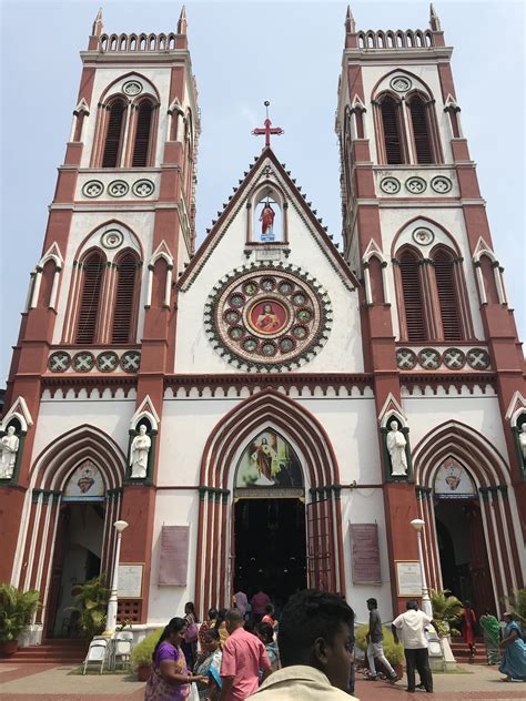 basilica of the sacred heart of jesus pondicherry | That Goan Girl