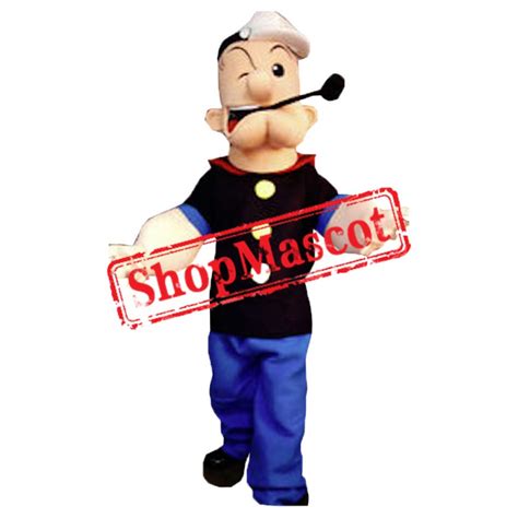 Popeye Mascot Costume