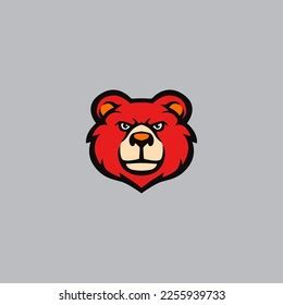 Bear Head Logo Vector Design Stock Vector (Royalty Free) 2255939733 ...