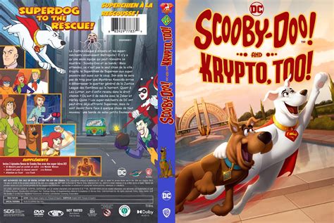 Jaquette DVD de Scooby Doo and Krypto Too custom - Cinéma Passion