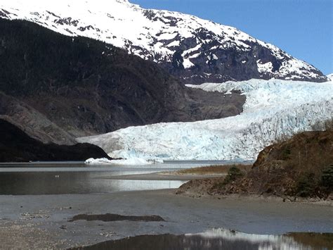 Mendenhall Glacier in Juneau, Alaska Juneau Alaska, Mendenhall, Amazing Places, Mount Rainier ...