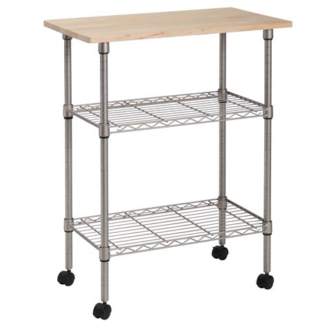 Essential Home 3-Tier Portable Kitchen Cart | Shop Your Way: Online ...