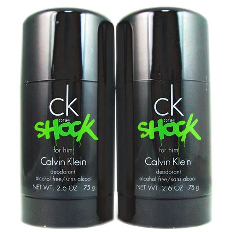 Calvin Klein Beauty - CK One Shock Men by Calvin Klein 2.6 oz Deo ...