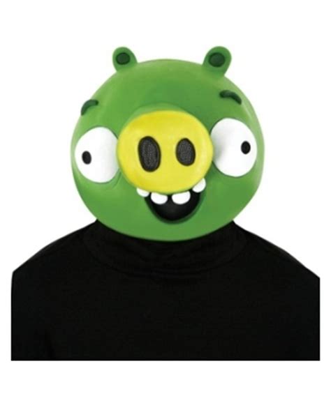 Adult Angry Birds Minion Pig Mask - Video Games Halloween Mask